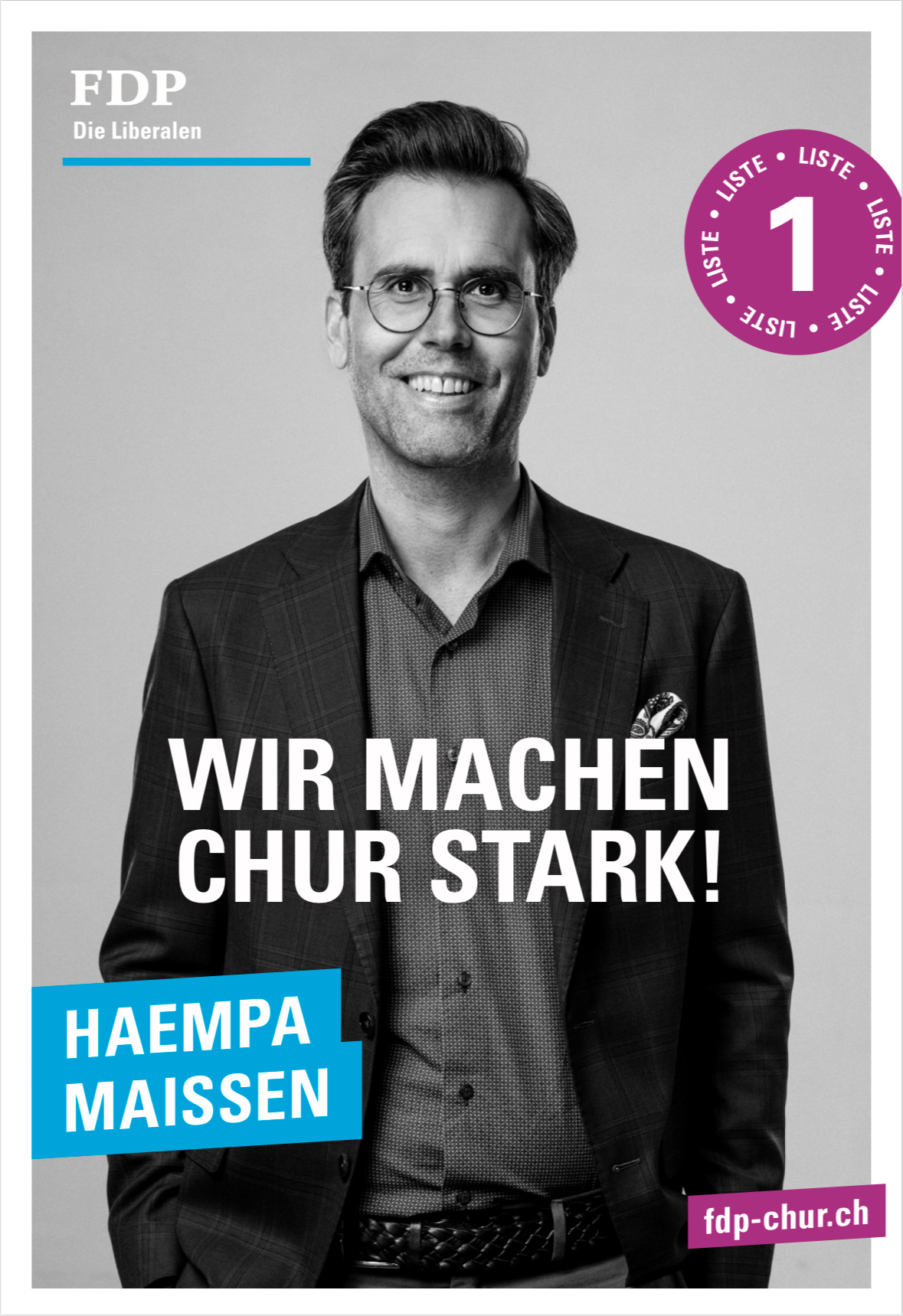 Deine Stimme für Freiheit, Gemeinsinn und Fortschritt.
